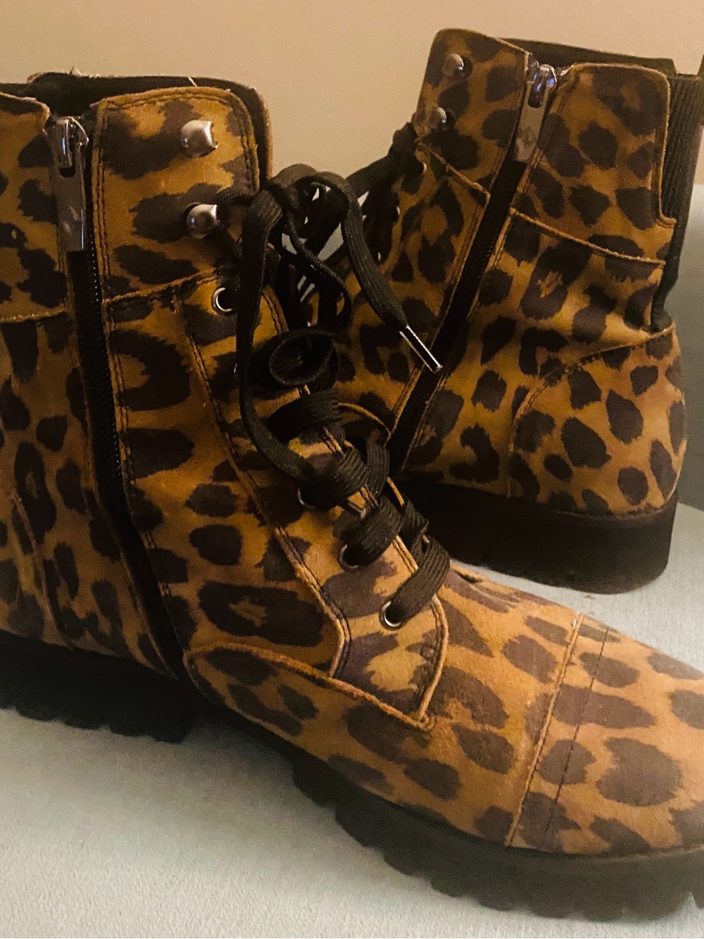 Fall Boots Stylish Donald Pliner Ease Leopard Boots Sz 8.5 M ($278 Retail